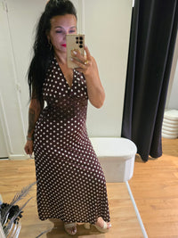 Robe AGATHE marron