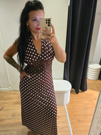 Robe AGATHE marron