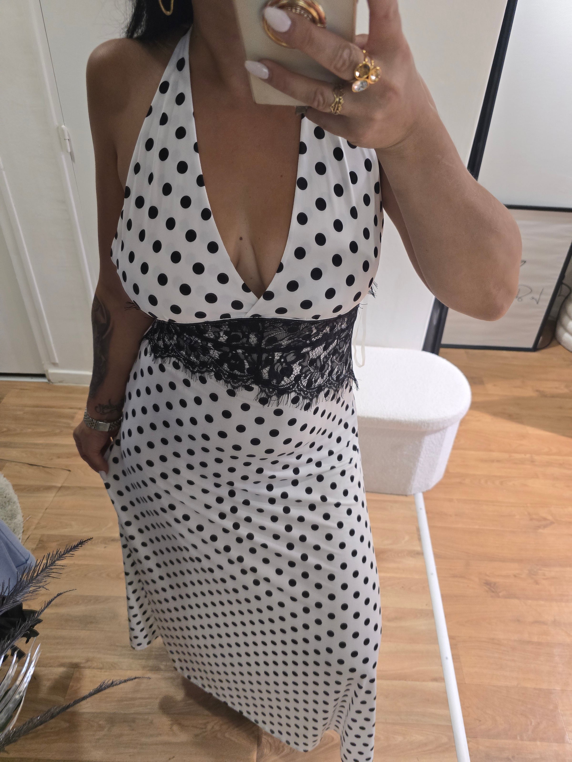 Robe AGATHE blanc
