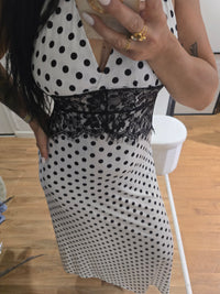 Robe AGATHE blanc