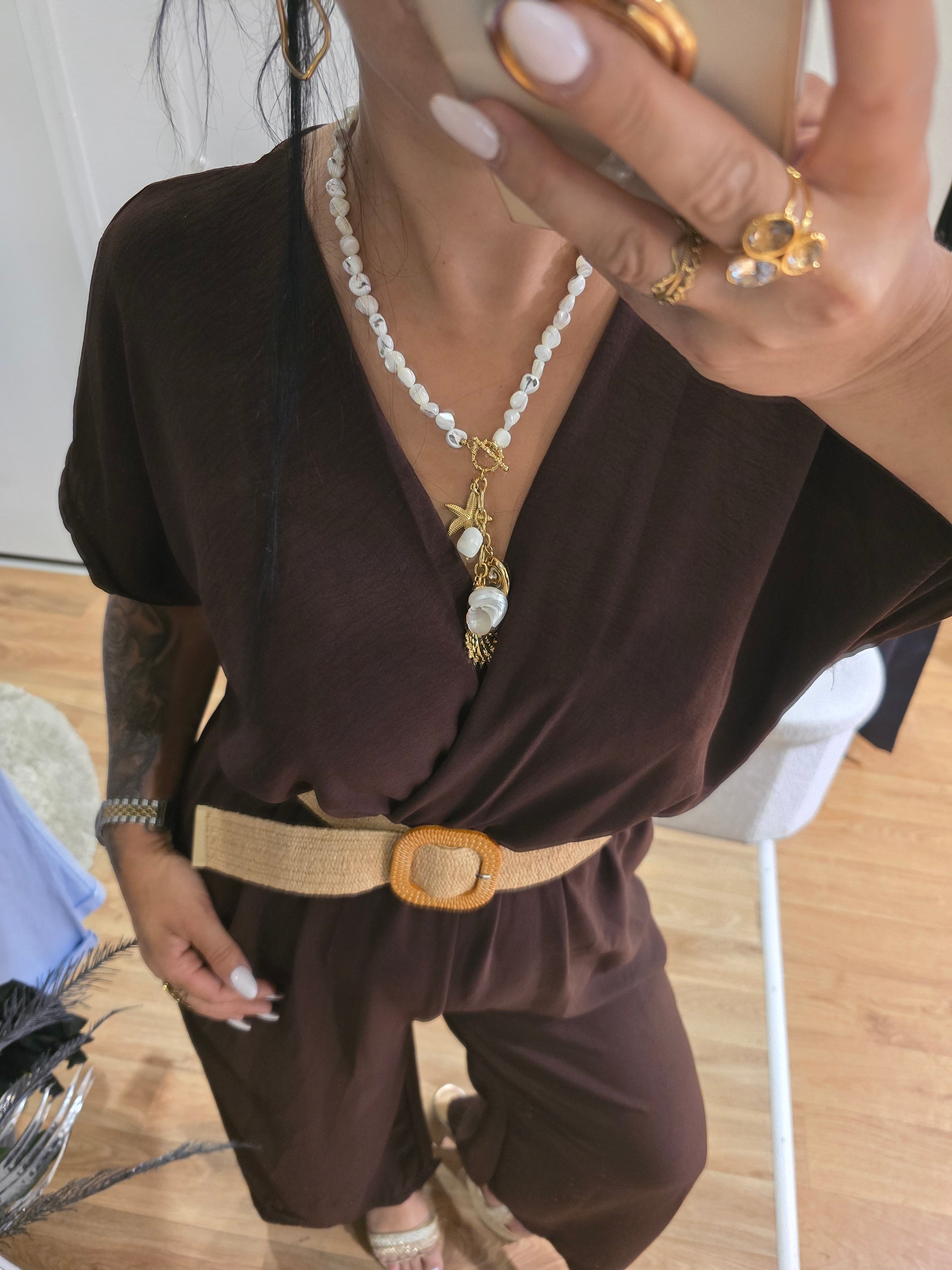 Combinaison TESS chocolat