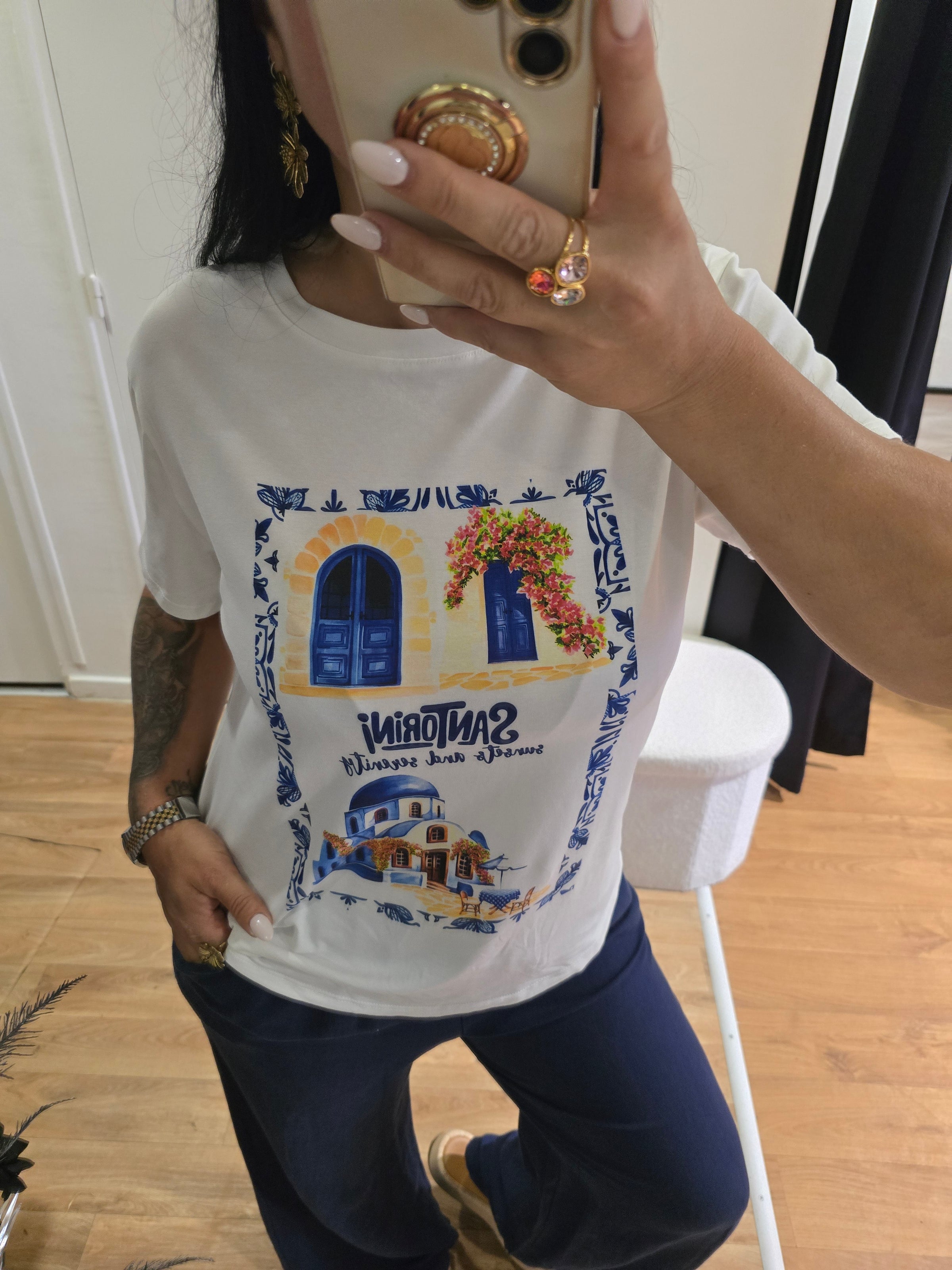 T-shirt SANTORINI