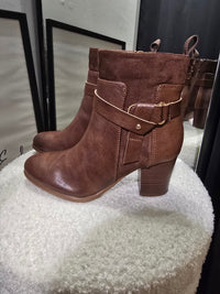 Bottines Eloise marron