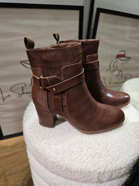 Bottines Eloise marron