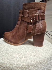 Bottines Eloise marron
