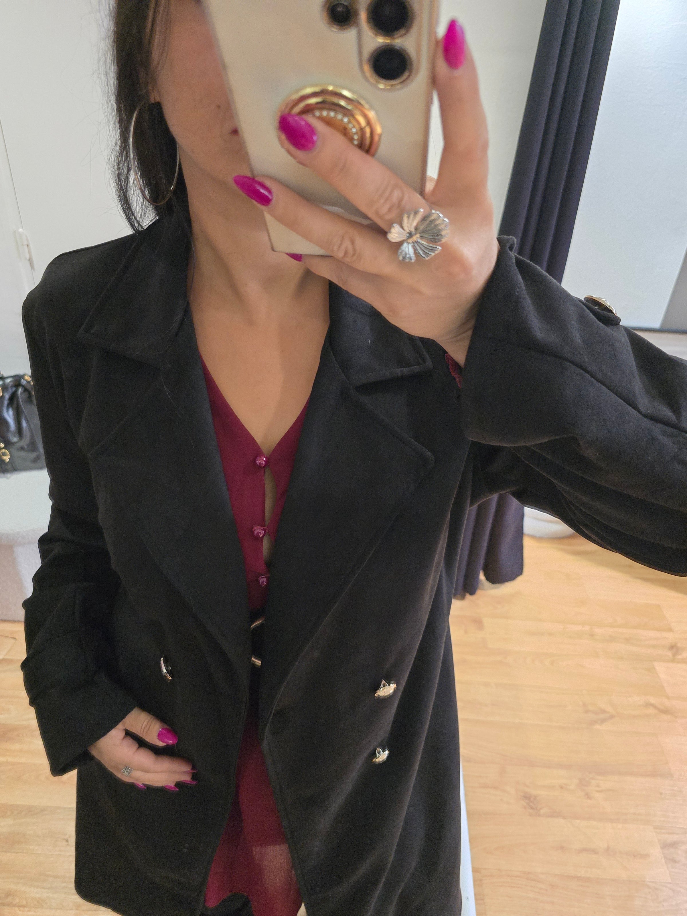 Trench EDEN noir