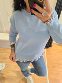 Pull LAURIANE bleu