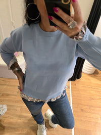 Pull LAURIANE bleu