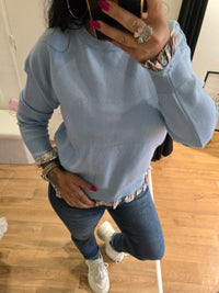 Pull LAURIANE bleu