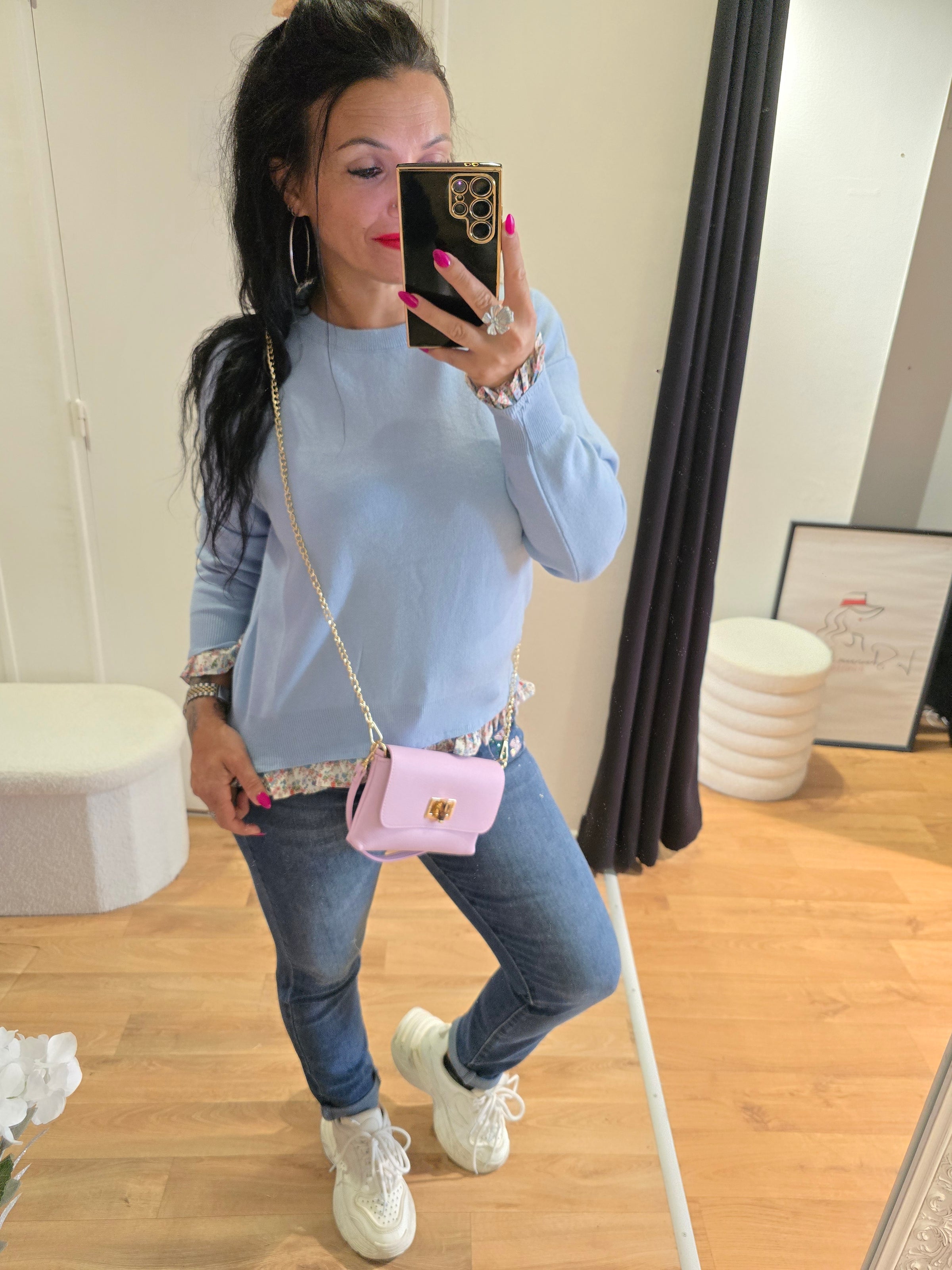 Pull LAURIANE bleu