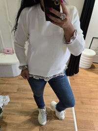 Pull LAURIANE blanc