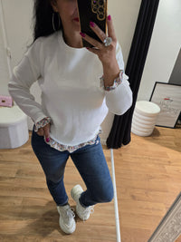 Pull LAURIANE blanc
