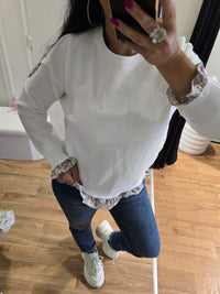 Pull LAURIANE blanc