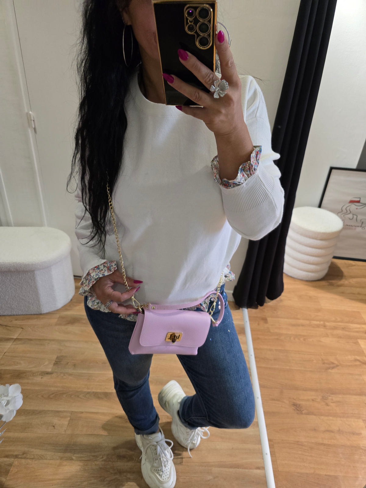 Pull LAURIANE blanc
