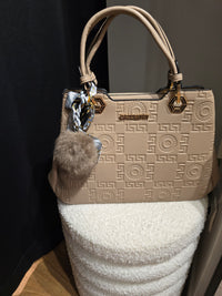 Sac à main LAURY taupe