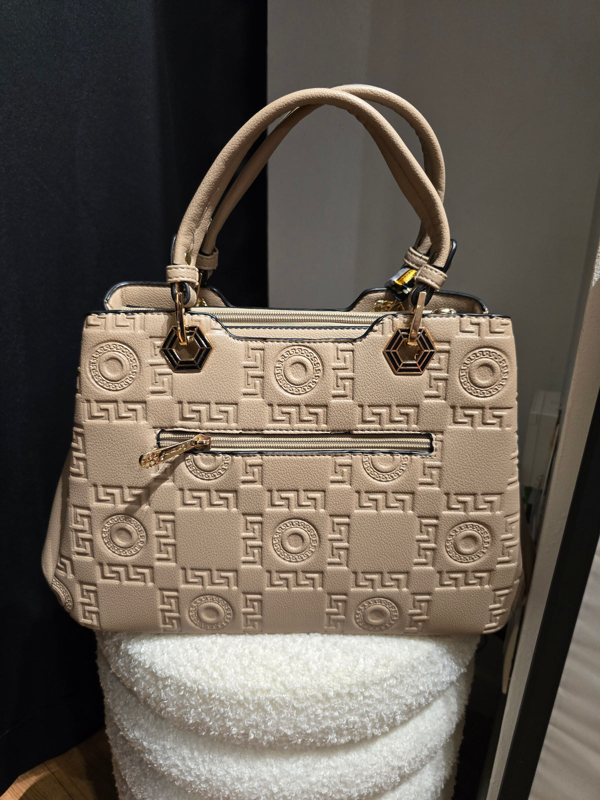 Sac à main LAURY taupe