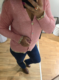 Gilet NAOMIE rose
