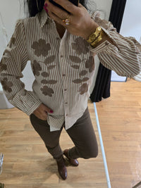 Chemise brodée ANDREA