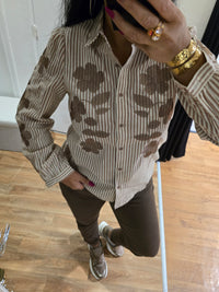 Chemise brodée ANDREA