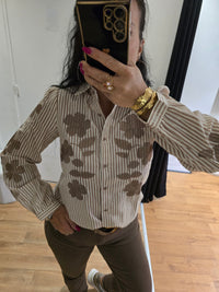 Chemise brodée ANDREA