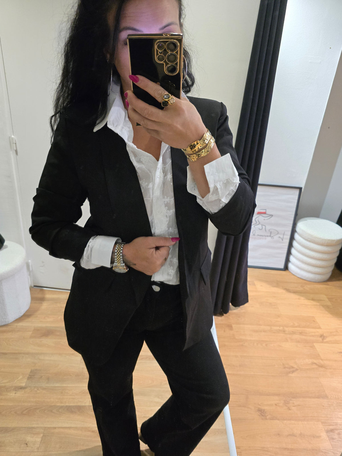 Blazer EMILIE noir