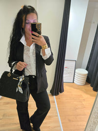 Jean wide leg GABIN noir