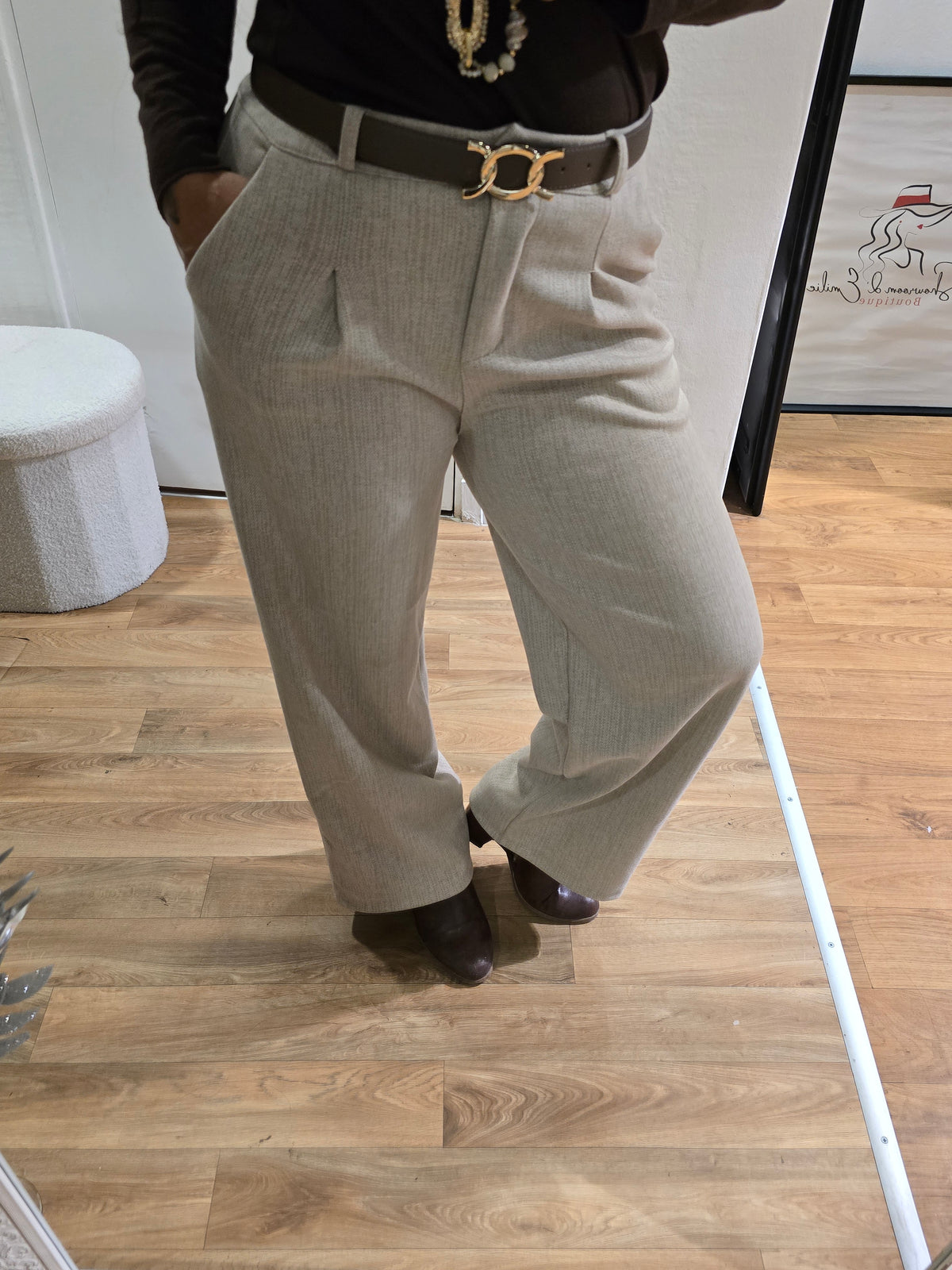 Pantalon ISAAC beige