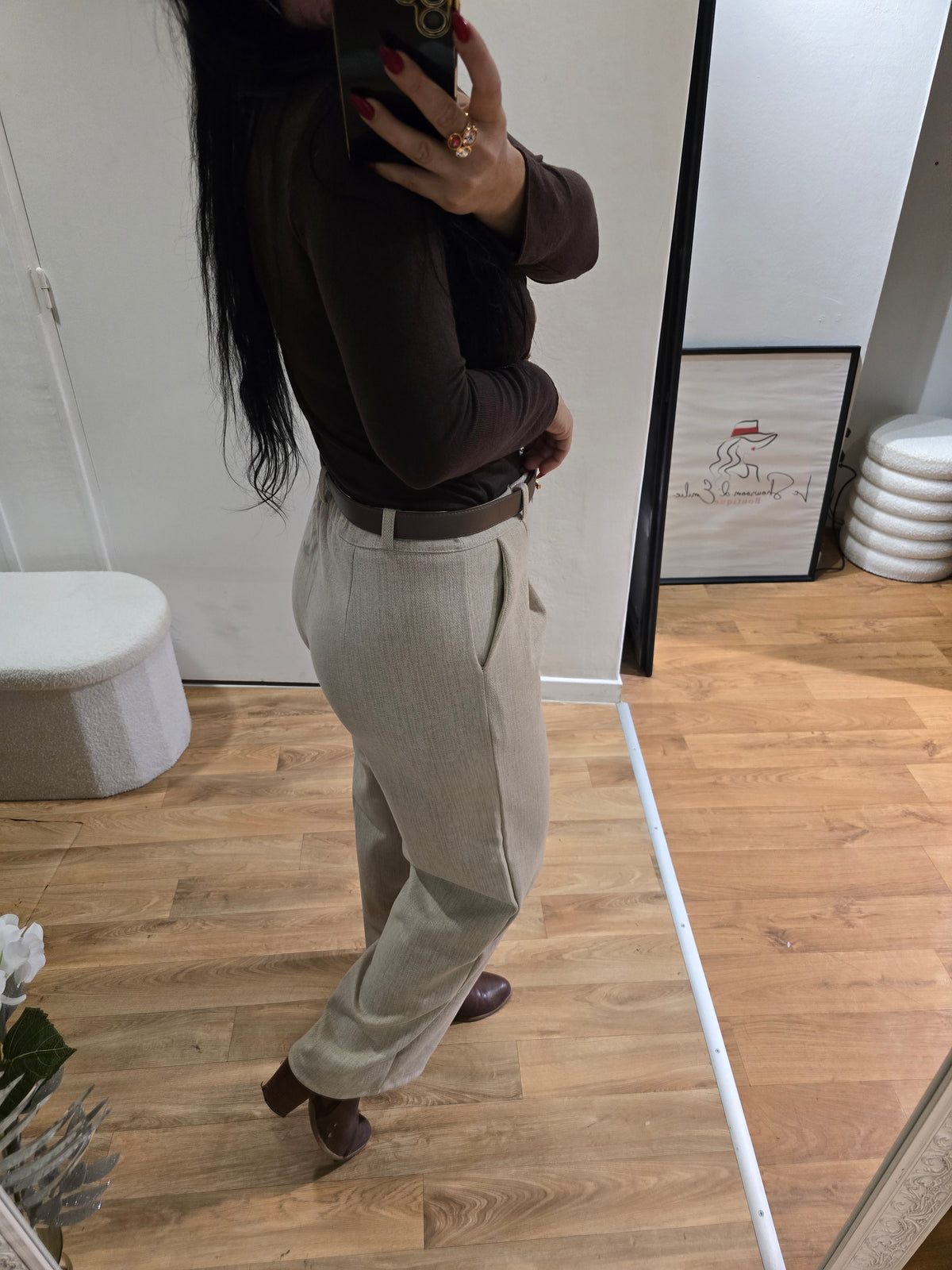 Pantalon ISAAC beige