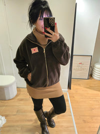 Polaire ZITA marron