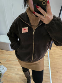 Polaire ZITA marron