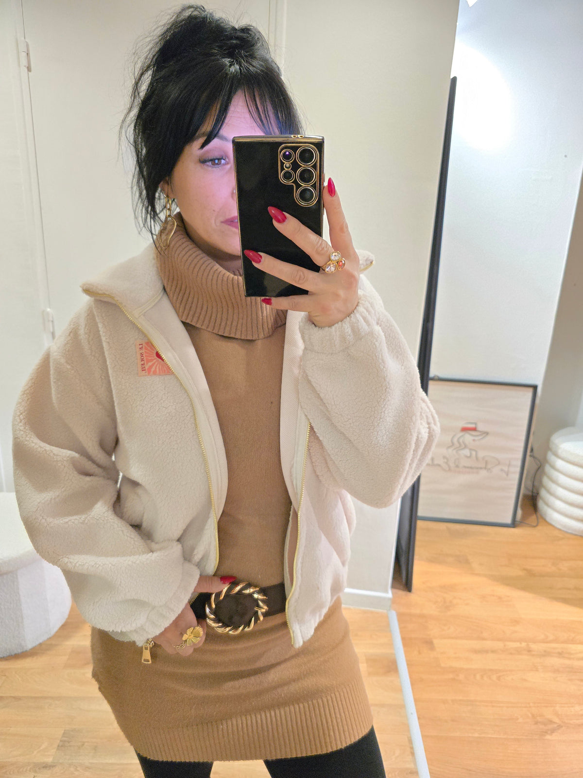 Polaire ZITA beige
