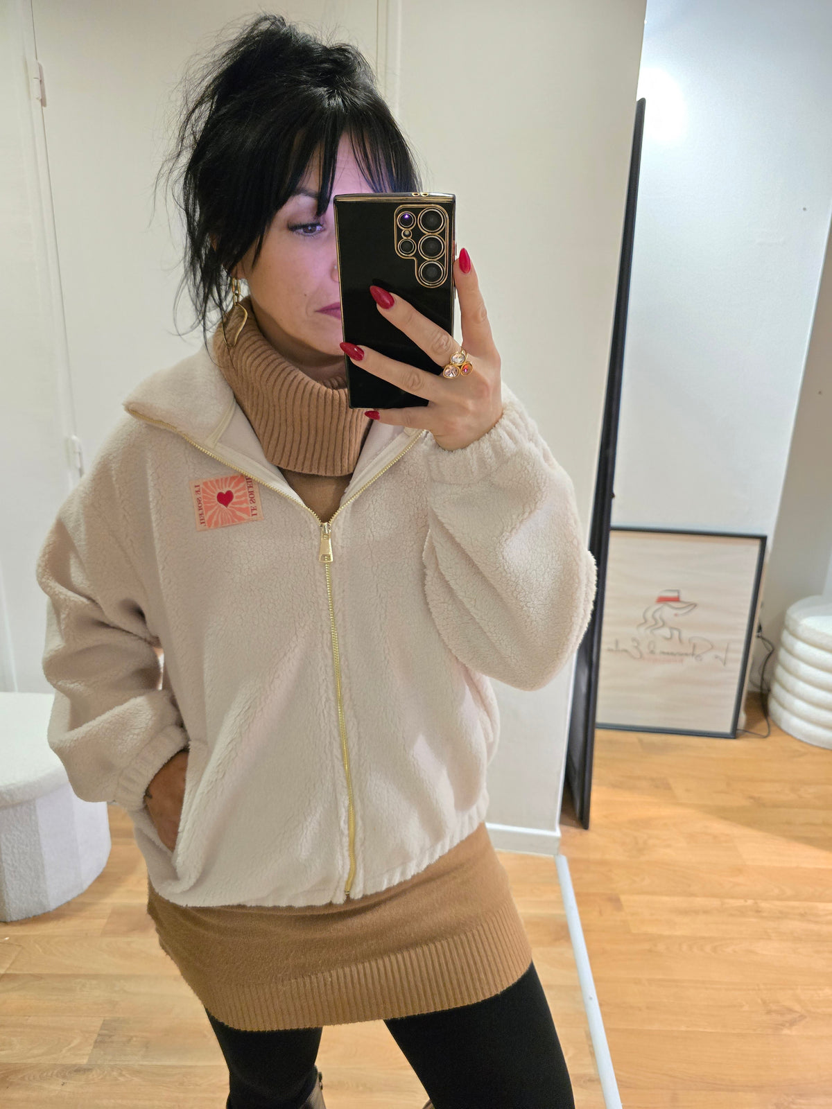 Polaire ZITA beige