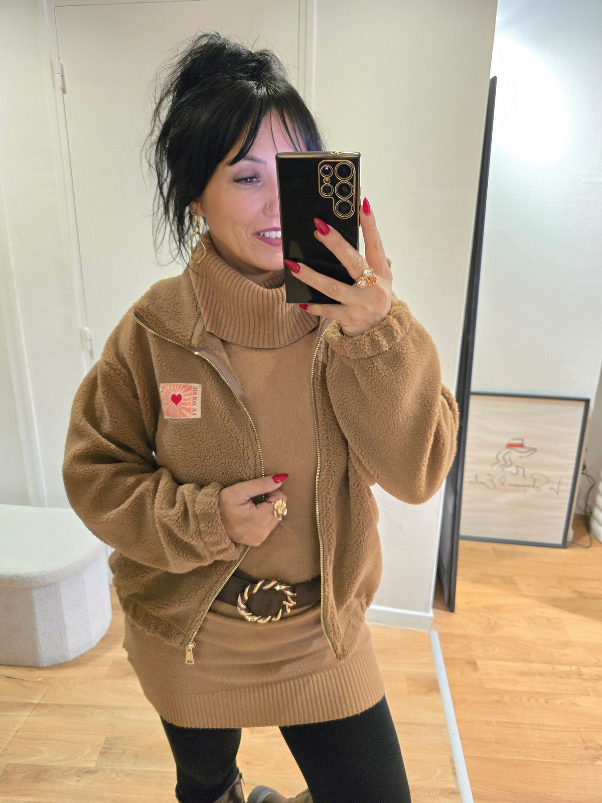 Polaire ZITA camel