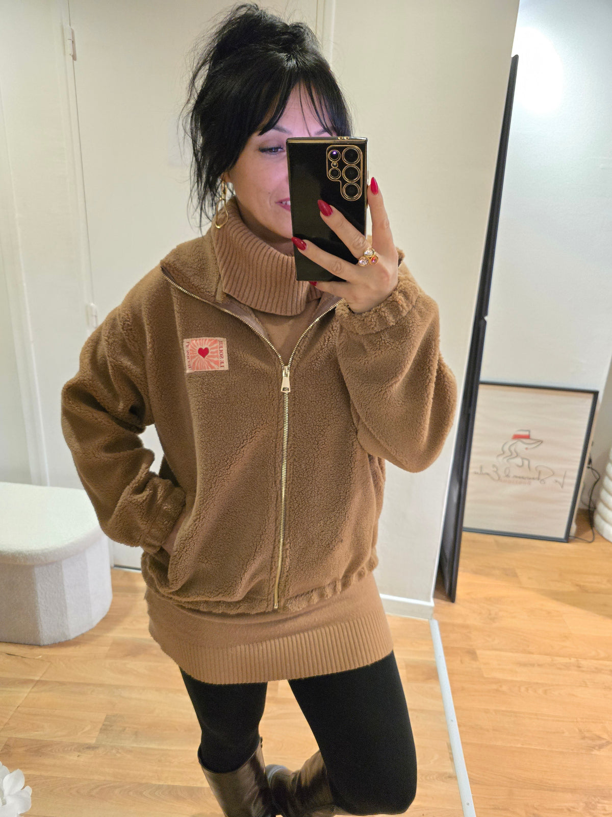 Polaire ZITA camel