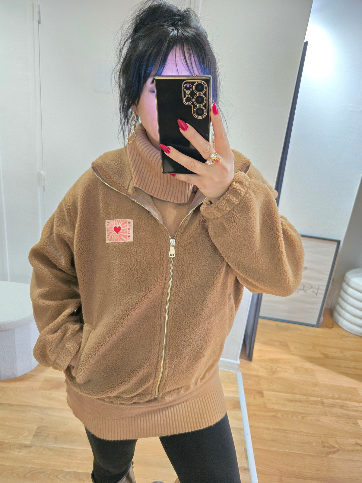 Polaire ZITA camel