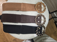 Ceinture élastique CÉLIA noire