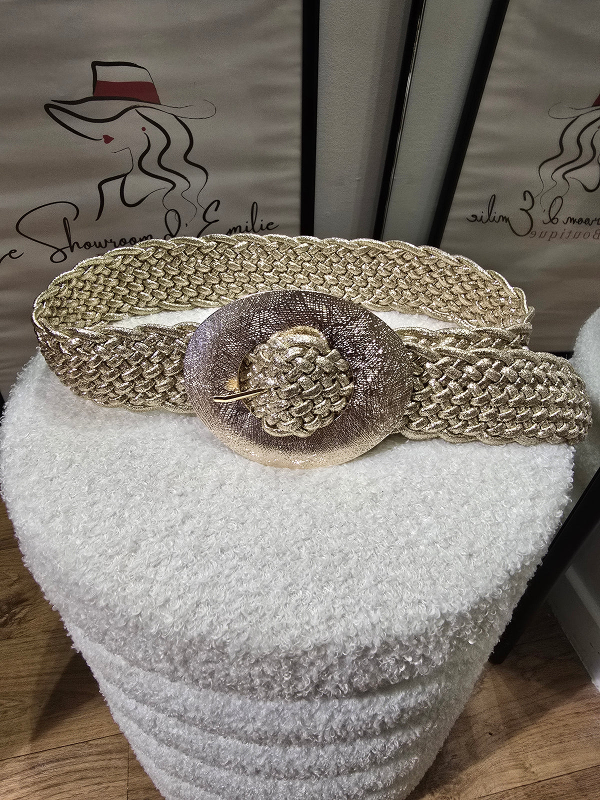 Ceinture dorée Lili