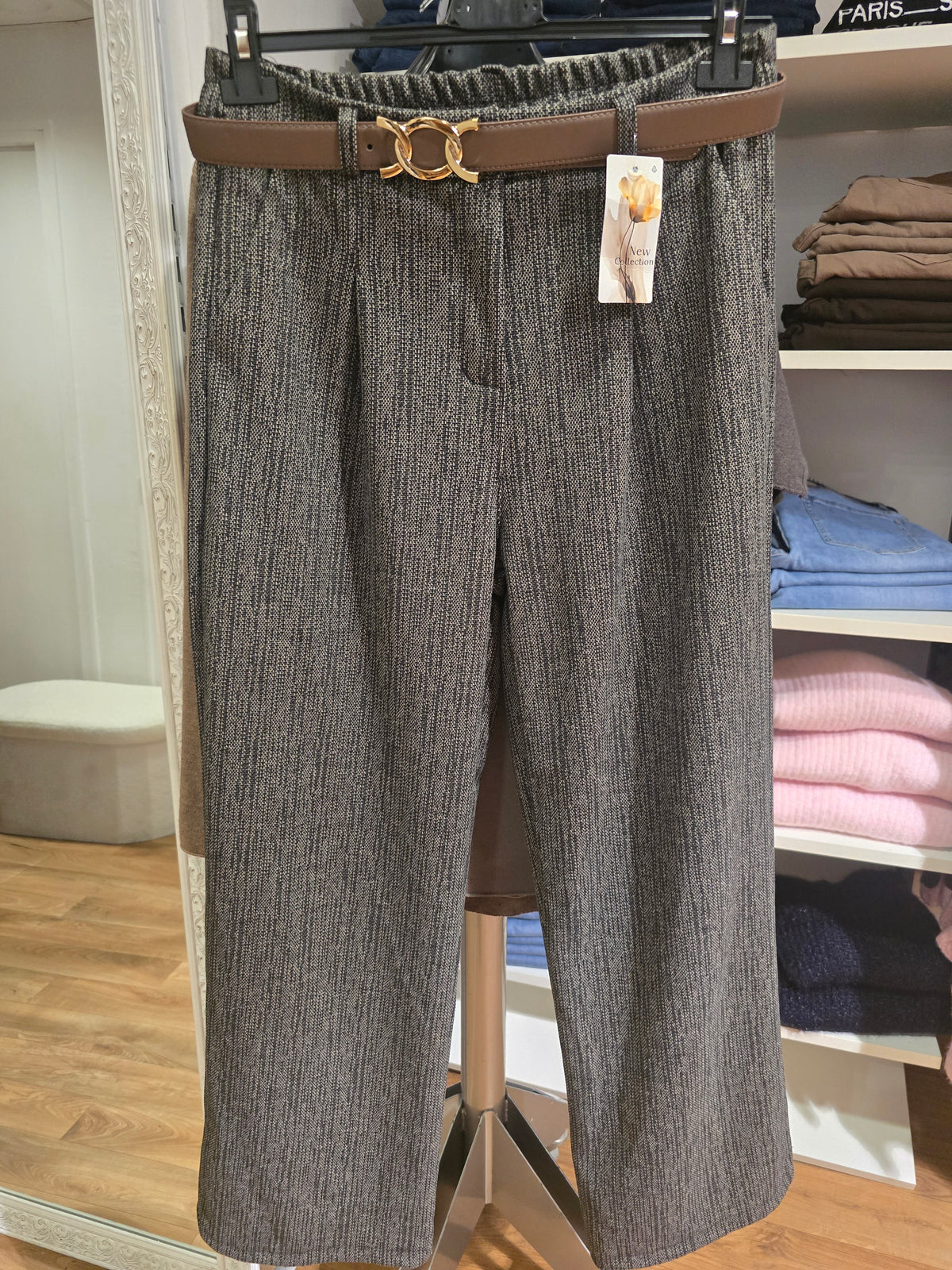 Pantalon ISAAC marron