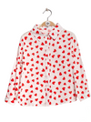 Chemise imprimée cœurs