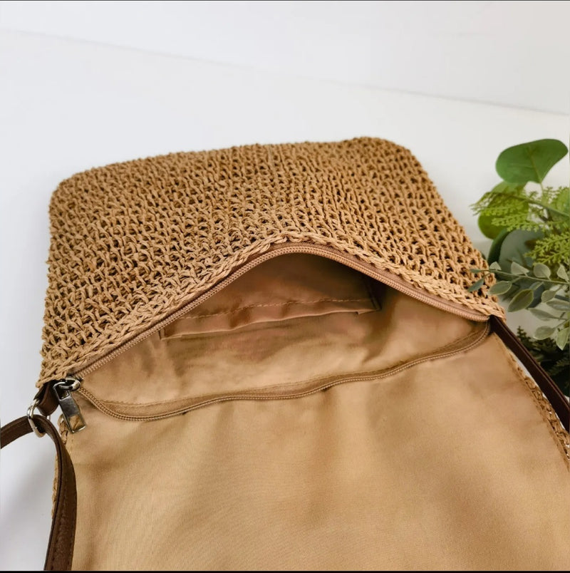 Sac bandoulière Tao camel