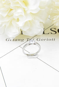 Bague Luna argentée