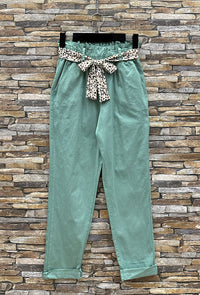 Pantalon Chrisy céladon