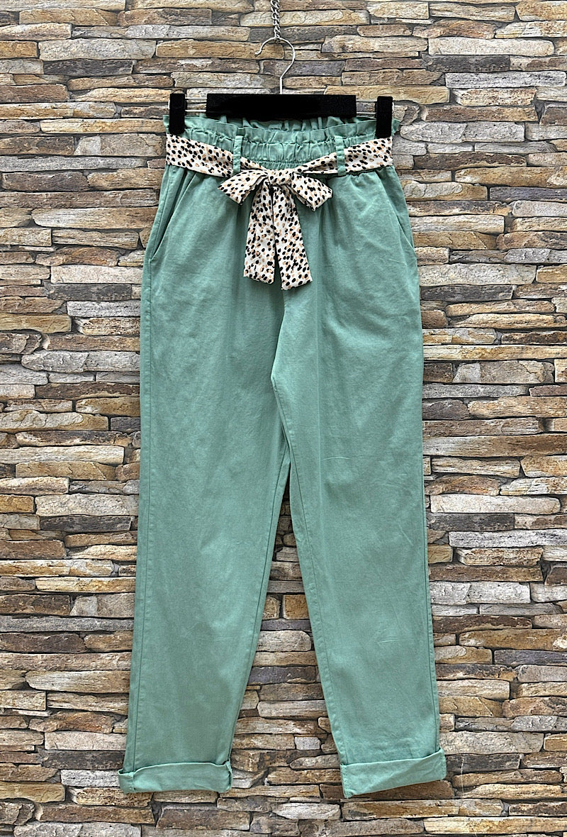 Pantalon Chrisy céladon