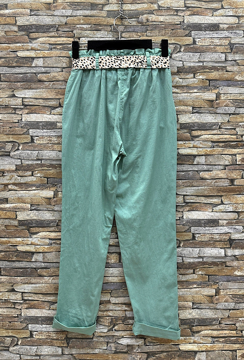 Pantalon Chrisy céladon