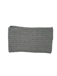 Ensemble bonnet/gants/écharpe gris