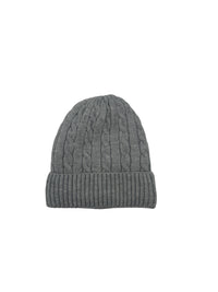Ensemble bonnet/gants/écharpe gris