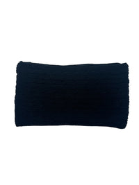 Ensemble bonnet/gants/écharpe noir