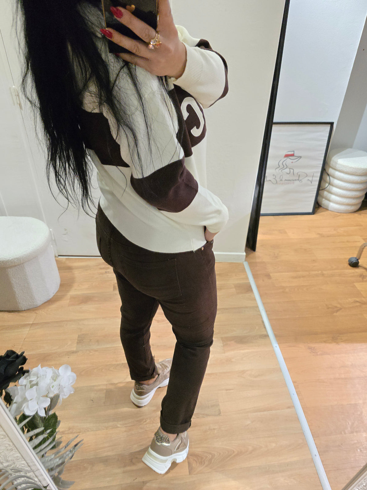 Jean MOM marron