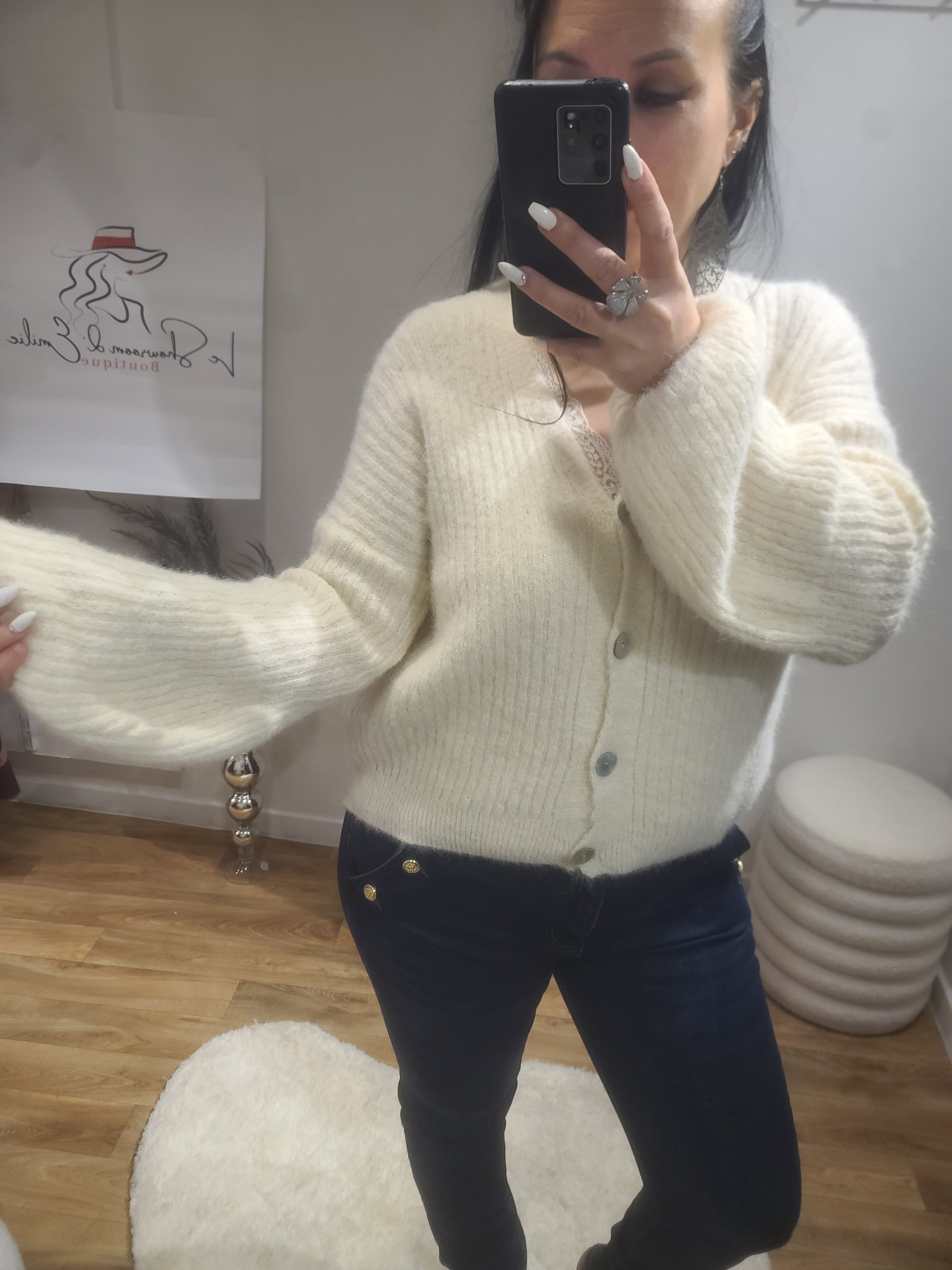 Gilet CHLOE beige
