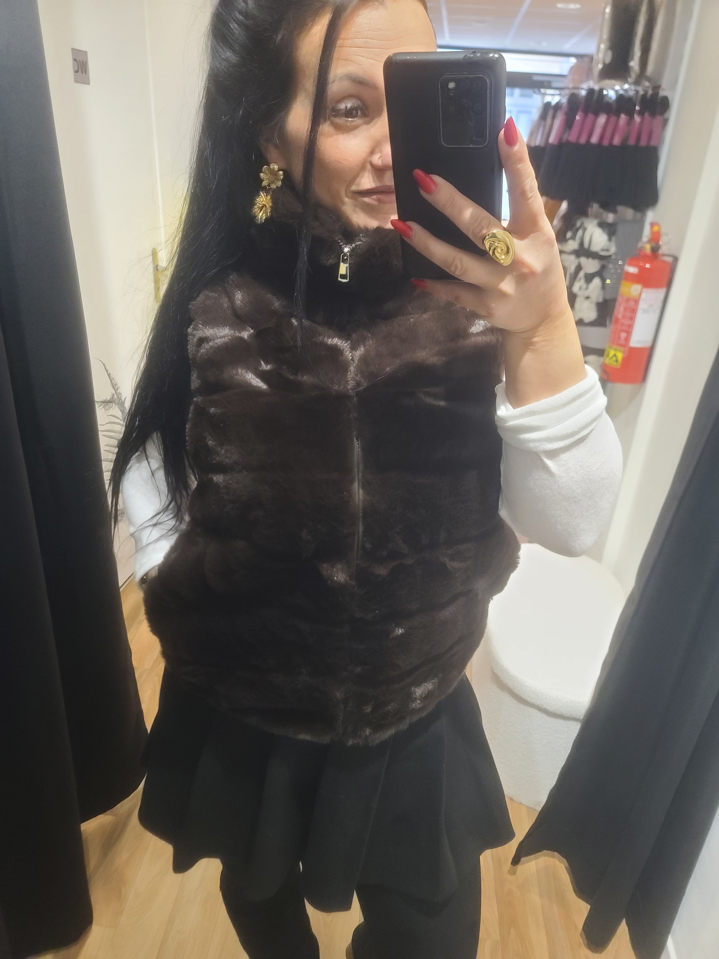 Veste MAÏA marron